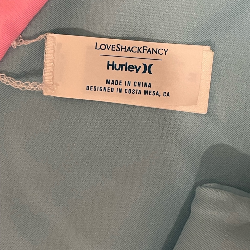 LoveShackFancy Blue and Pink Bikini - Picture 7 of 12